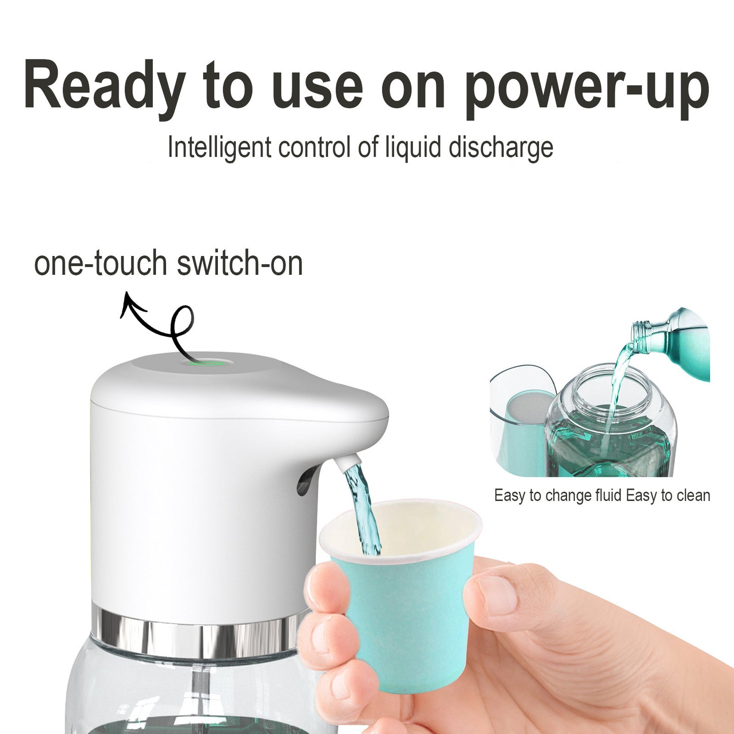 Automatic Mouthwash Dispenser