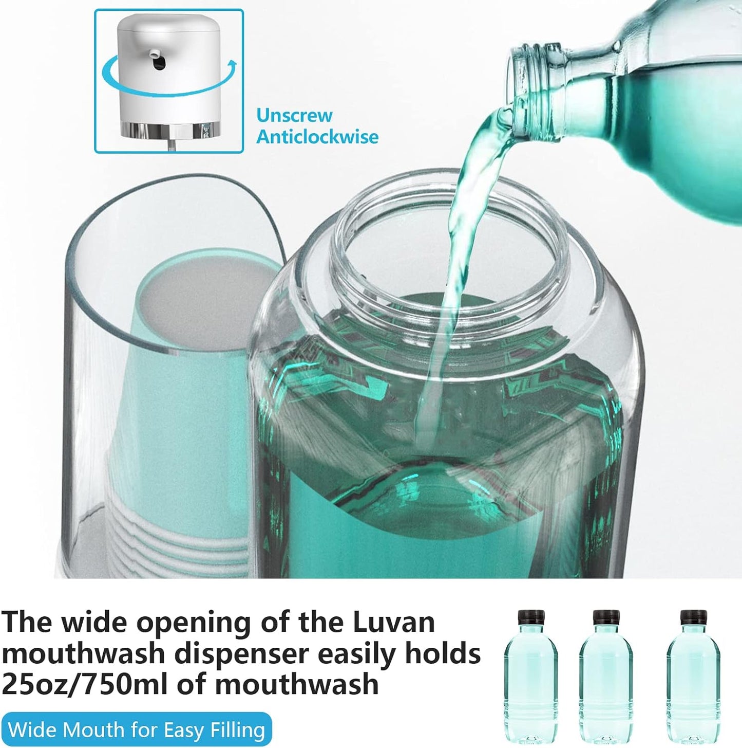Automatic Mouthwash Dispenser